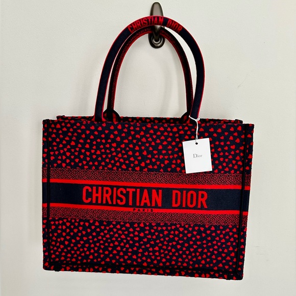 NWT AUTHENTIC Christian Dior 2021 I Love Paris Medium Book Tote LIMITED EDITION - Picture 9 of 11